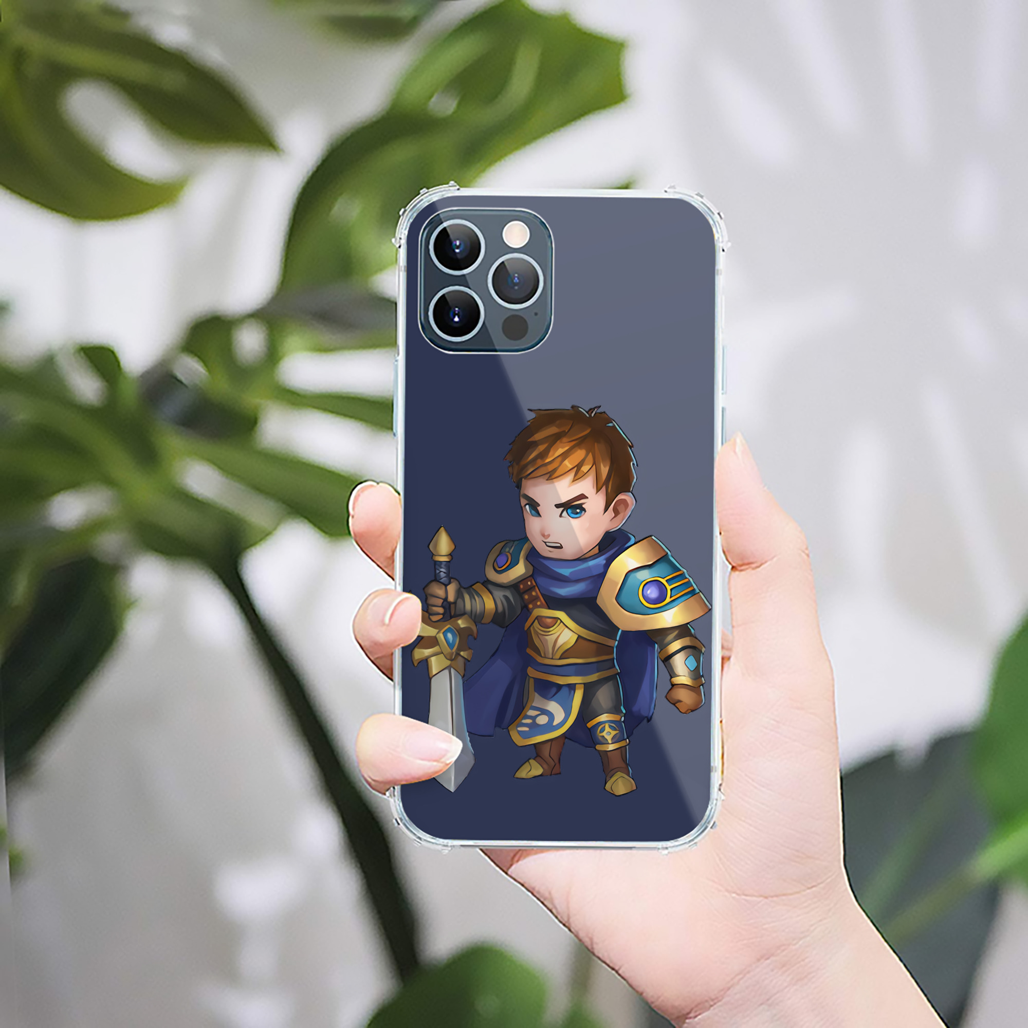 （画像用） リーグ・オブ・レジェンド League of Legends LOL 【iPhone 12シリーズ対応】透明スマホケース（クリアソフトケース）